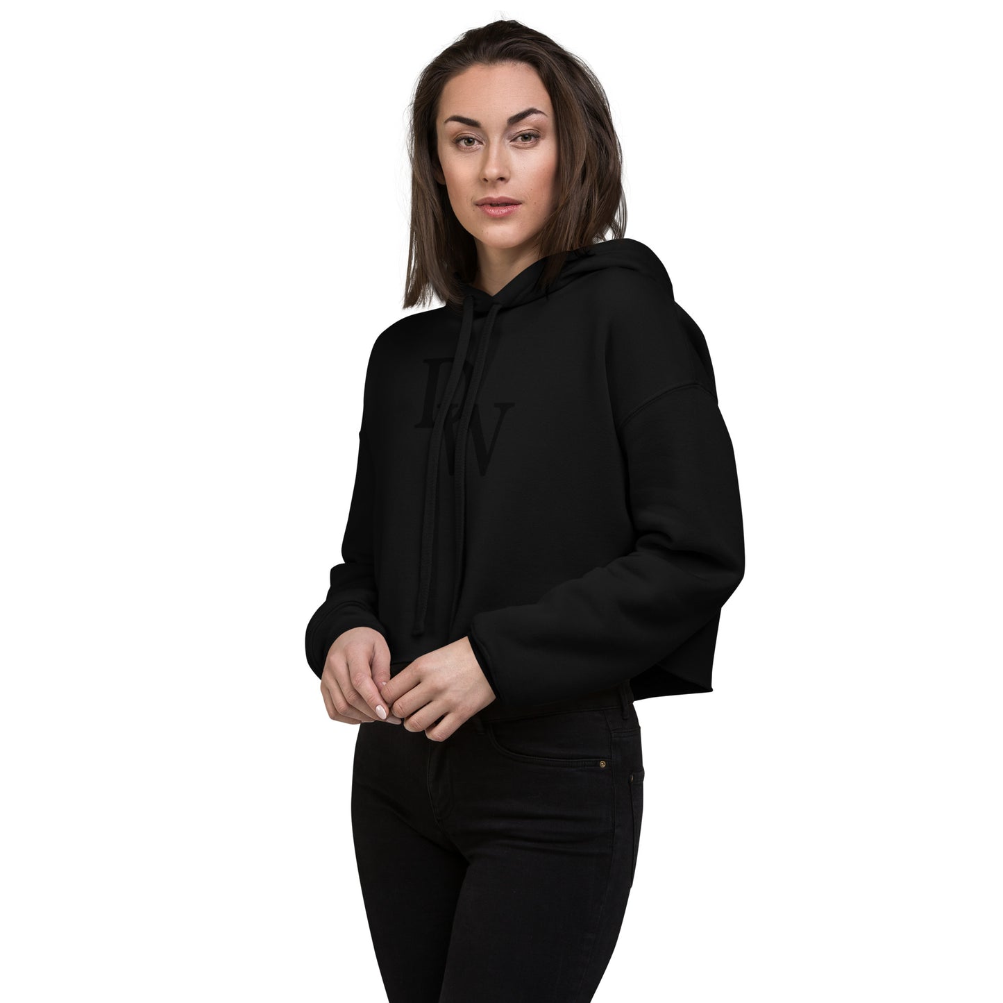 Women's DW Logo Crop Hoodie