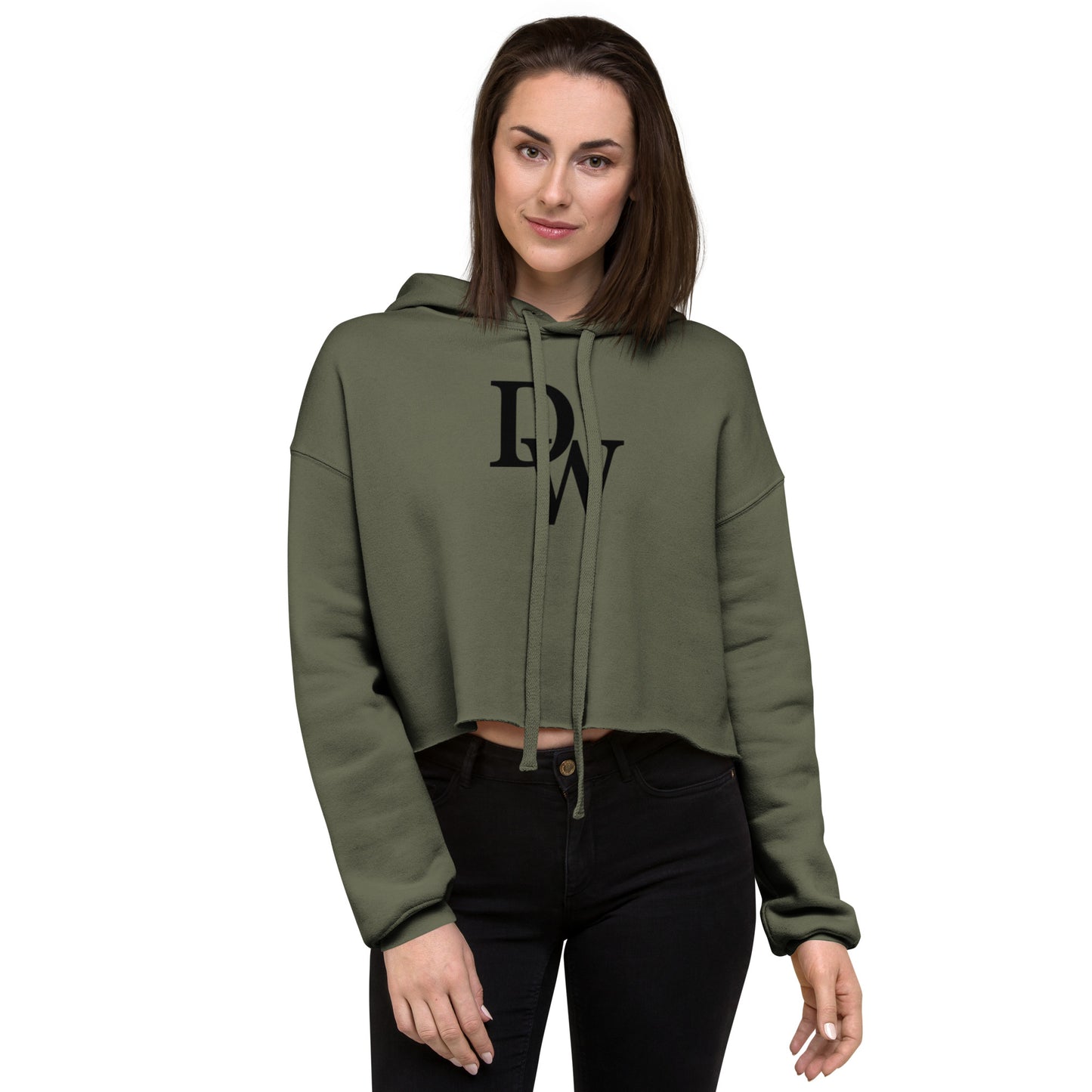 Women's DW Logo Crop Hoodie