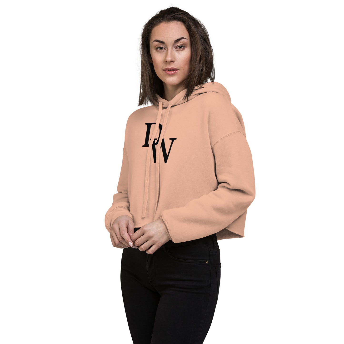 Women's DW Logo Crop Hoodie