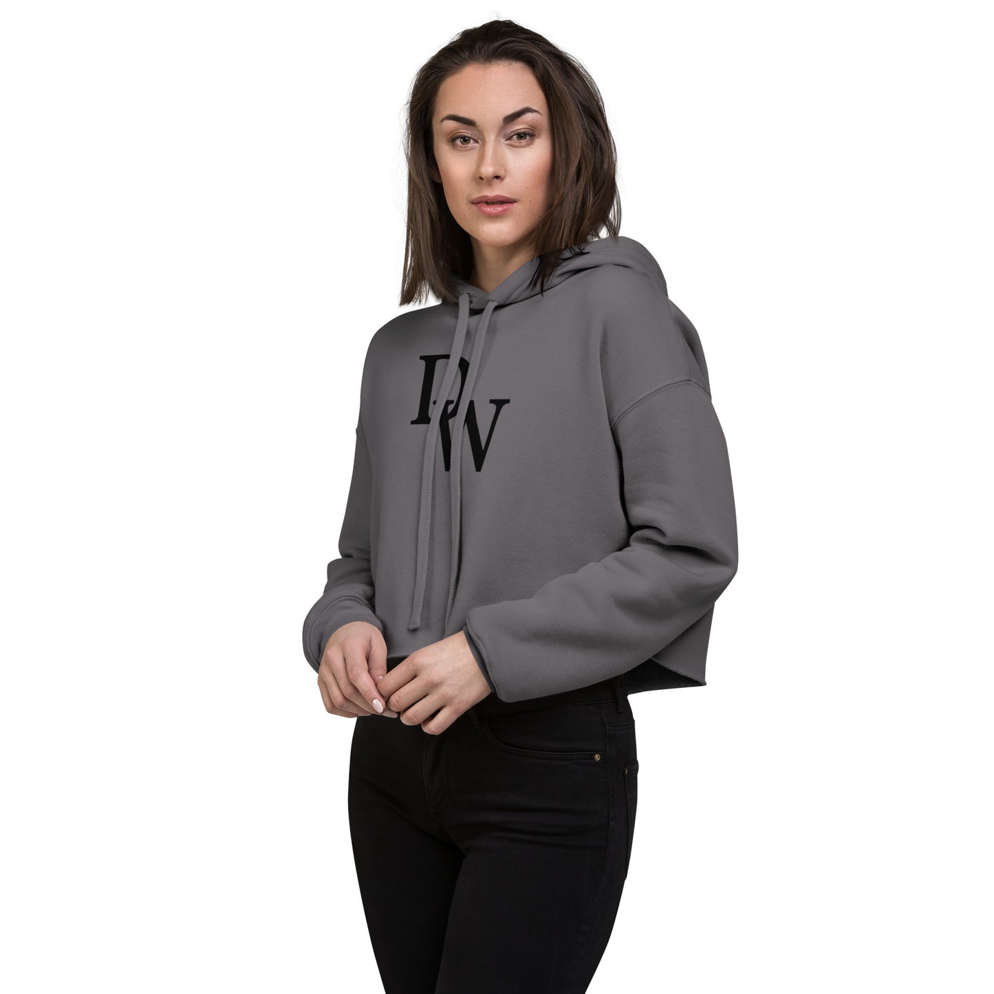 Women's DW Logo Crop Hoodie