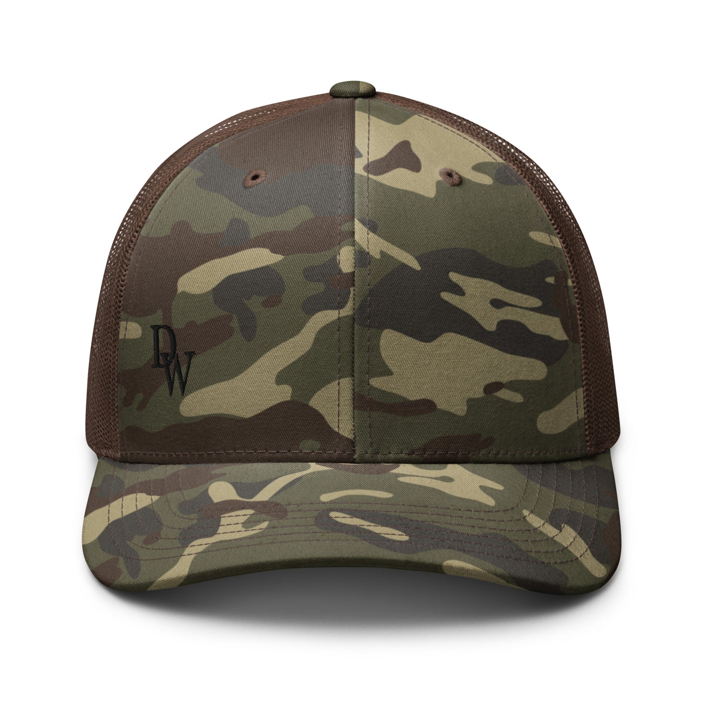 DW Camouflage trucker hat