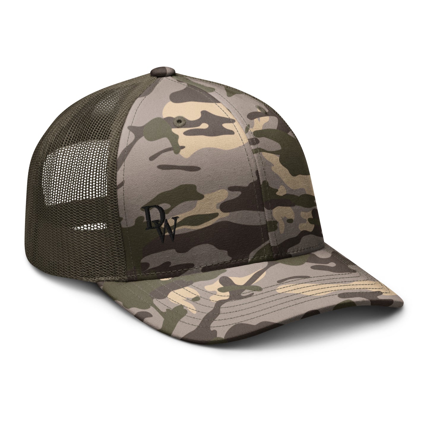 DW Camouflage trucker hat